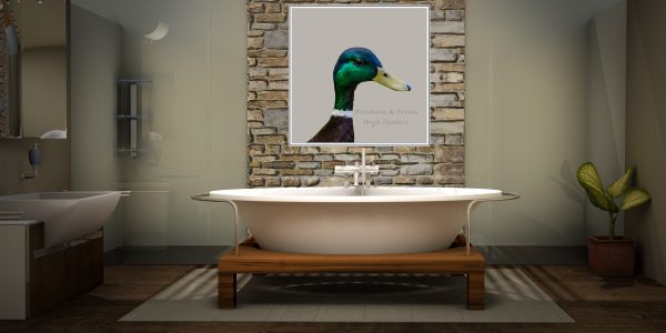 Stylish Duck Portrait Print - Image 3