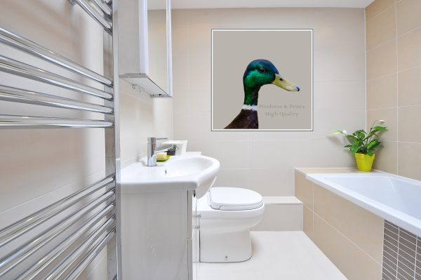 Stylish Duck Portrait Print - Image 4