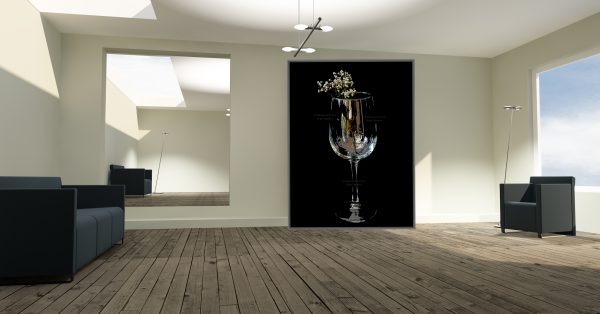Wine Glass Stylized Print - Image 4