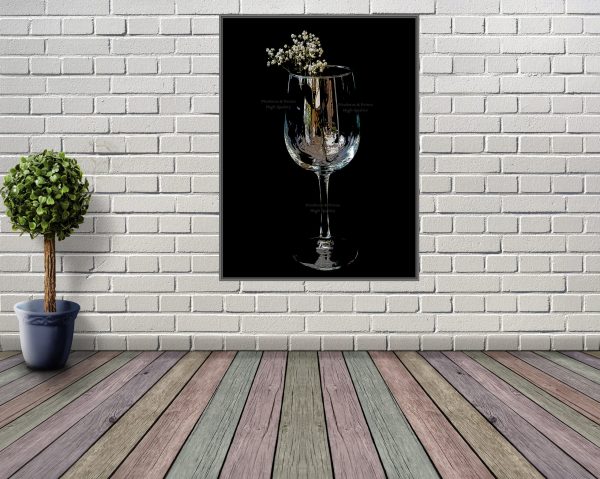 Wine Glass Stylized Print - Image 5