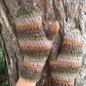 Earth knit mittens Pattern
