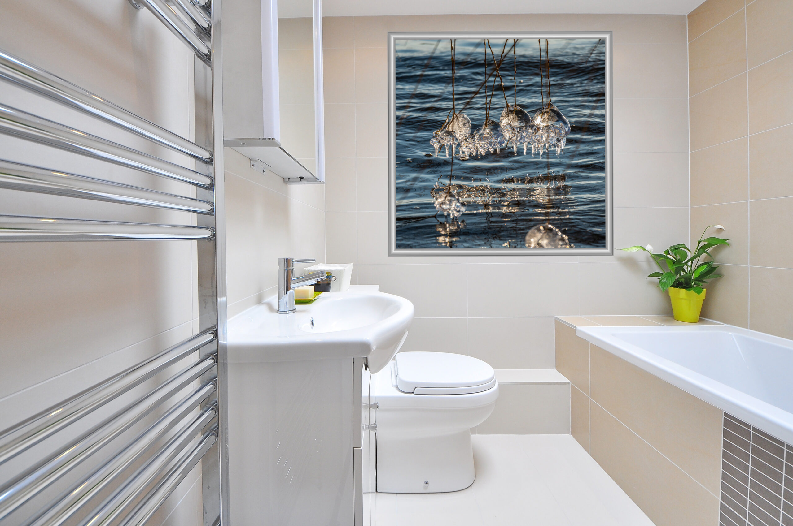 Winter Creations II, River, Nature - Image 2